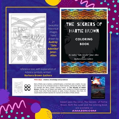 Artist Sala Adenike Releases New Coloring Book In Collaaboration With Barbara Brown Gathers
